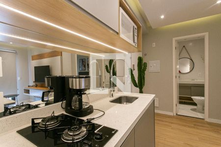 Apartamento à venda com 40m², 1 quarto e 1 vagaStudio - Cozinha