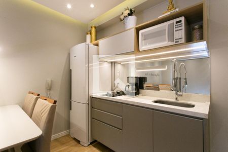 Studio - Cozinha de apartamento à venda com 1 quarto, 40m² em Tatuapé, São Paulo