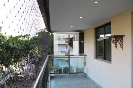 Varanda da Sala de apartamento para alugar com 3 quartos, 102m² em Freguesia (jacarepaguá), Rio de Janeiro