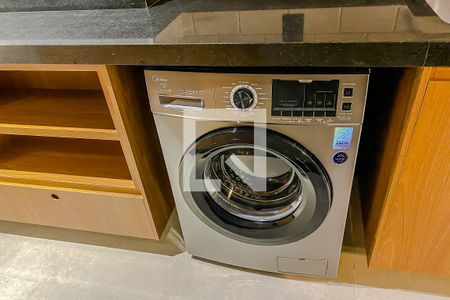 Apartamento à venda com 118m², 2 quartos e 1 vagaDetalhe Lavanderia