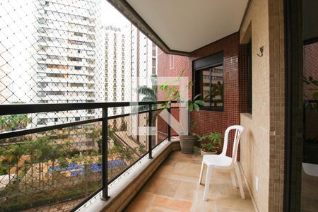 Apartamento para alugar com 120m², 3 quartos e 2 vagasVaranda da Sala