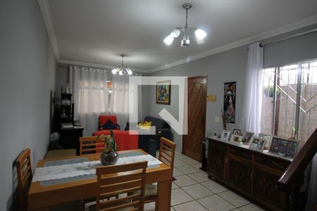 Sala de Jantar de casa à venda com 3 quartos, 100m² em Jardim Ernestina, São Paulo