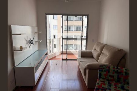Sala de apartamento para alugar com 2 quartos, 55m² em Bosque da Saúde, São Paulo