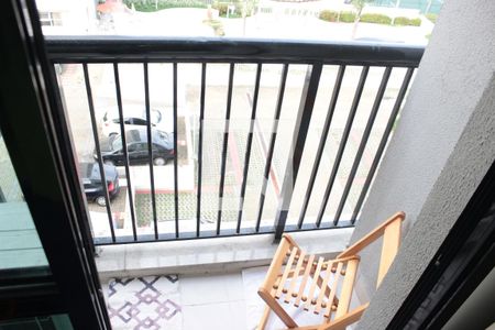 Varanda da Sala de apartamento à venda com 1 quarto, 36m² em Curicica, Rio de Janeiro