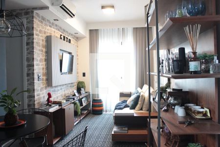 Sala de apartamento à venda com 1 quarto, 36m² em Curicica, Rio de Janeiro