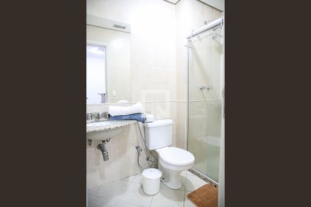 Banheiro  de kitnet/studio à venda com 1 quarto, 39m² em Barcelona, São Caetano do Sul