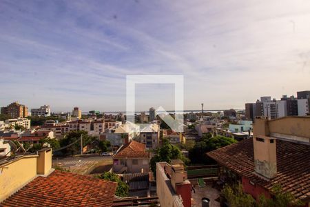 Vista da Sala de apartamento à venda com 2 quartos, 70m² em Menino Deus, Porto Alegre