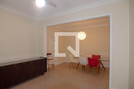 Sala de Apartamento com 3 quartos, 92m² Copacabana