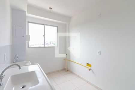 Cozinha e Área de Serviço de apartamento para alugar com 2 quartos, 52m² em Milionários (barreiro), Belo Horizonte