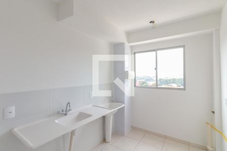 Cozinha e Área de Serviço de apartamento para alugar com 2 quartos, 52m² em Milionários (barreiro), Belo Horizonte