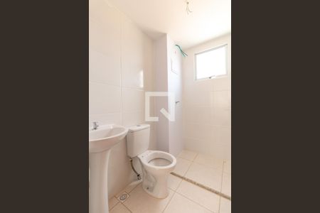 Banheiro Social de apartamento para alugar com 2 quartos, 52m² em Milionários (barreiro), Belo Horizonte