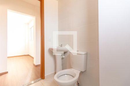 Banheiro Social de apartamento para alugar com 2 quartos, 52m² em Milionários (barreiro), Belo Horizonte