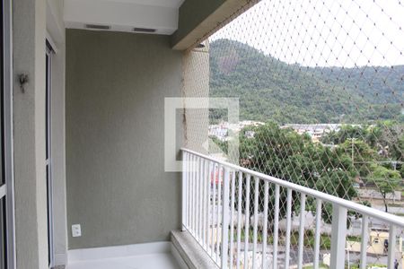 Varanda Sala de apartamento à venda com 2 quartos, 50m² em Curicica, Rio de Janeiro
