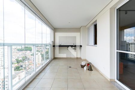 Varanda da Sala de apartamento para alugar com 1 quarto, 75m² em Vila Guarani (z Sul), São Paulo