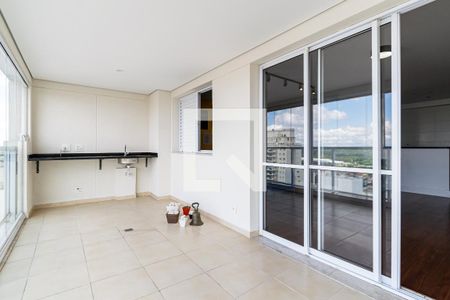 Varanda da Sala de apartamento para alugar com 1 quarto, 75m² em Vila Guarani (z Sul), São Paulo