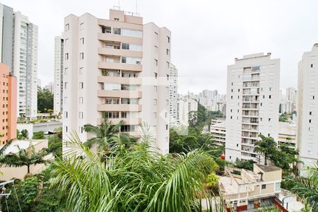 Vista da Sala de apartamento para alugar com 2 quartos, 58m² em Santo Amaro, São Paulo