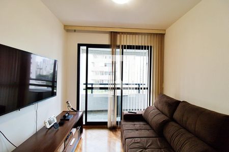 Sala de apartamento para alugar com 2 quartos, 58m² em Santo Amaro, São Paulo