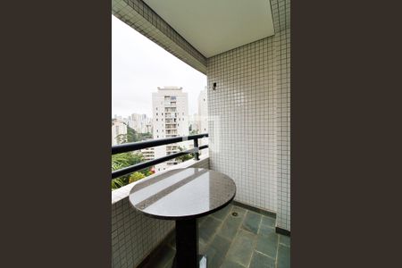 Varanda da Sala de apartamento para alugar com 2 quartos, 58m² em Santo Amaro, São Paulo