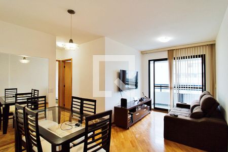 Sala de apartamento para alugar com 2 quartos, 58m² em Santo Amaro, São Paulo