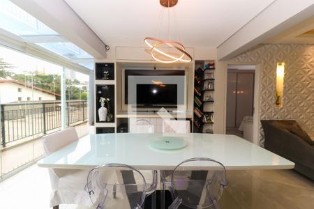 Sala de Jantar de apartamento à venda com 2 quartos, 140m² em Campo Belo, São Paulo