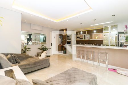 Sala de Estar de apartamento à venda com 2 quartos, 140m² em Campo Belo, São Paulo