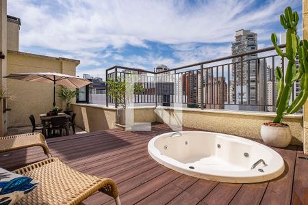 Apartamento para alugar com 105m², 1 quarto e 2 vagas Apartamento para alugar com 105m², 1 quarto e 2 vagasCobertura