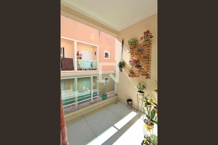 Varanda da Sala de apartamento à venda com 2 quartos, 108m² em Vila Príncipe de Gales, Santo André