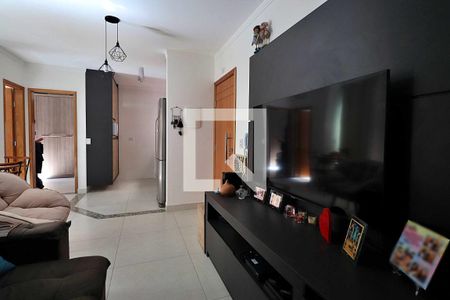 Sala de apartamento à venda com 2 quartos, 108m² em Vila Príncipe de Gales, Santo André