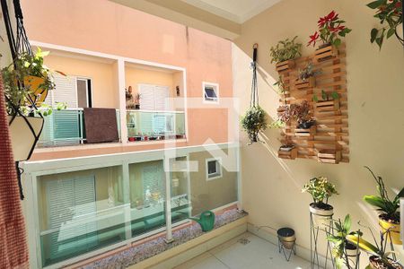 Varanda da Sala de apartamento à venda com 2 quartos, 108m² em Vila Príncipe de Gales, Santo André