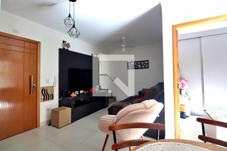 Sala de apartamento à venda com 2 quartos, 108m² em Vila Príncipe de Gales, Santo André