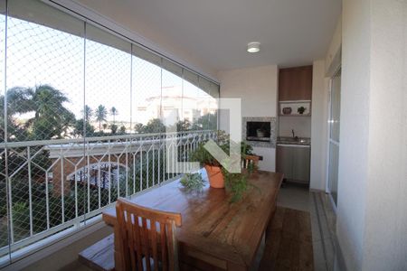 Varanda Gourmet de apartamento à venda com 3 quartos, 134m² em Loteamento Residencial Vila Bella, Campinas