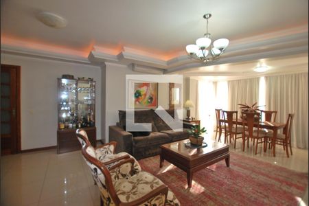 Sala de apartamento à venda com 3 quartos, 167m² em Cristal, Porto Alegre