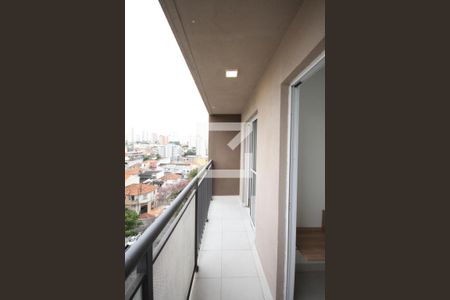 Varanda de apartamento para alugar com 1 quarto, 29m² em Jardim da Gloria, São Paulo
