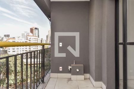 Apartamento à venda com 38m², 1 quarto e 1 vagaVaranda