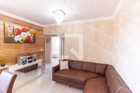 Sala de apartamento à venda com 4 quartos, 130m² em Piratininga, Belo Horizonte