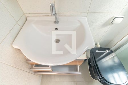 Banheiro de kitnet/studio para alugar com 1 quarto, 38m² em Bela Vista, São Paulo