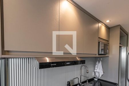 Sala e Cozinha de apartamento à venda com 1 quarto, 38m² em Vila Mariana, São Paulo