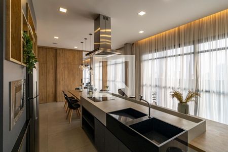 Apartamento à venda com 38m², 1 quarto e sem vagaÁrea comum - Salão de festas