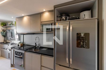 Sala e Cozinha de apartamento à venda com 1 quarto, 38m² em Vila Mariana, São Paulo