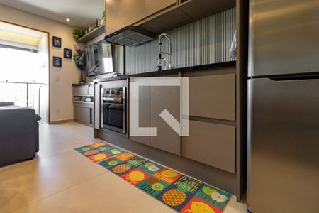 Sala e Cozinha de apartamento à venda com 1 quarto, 38m² em Vila Mariana, São Paulo