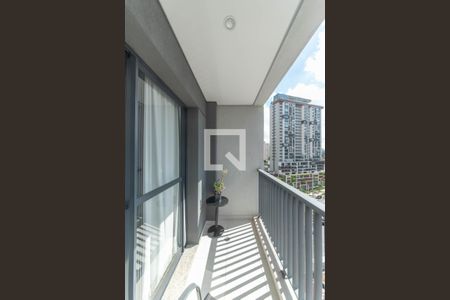 Studio para alugar com 23m², 1 quarto e sem vagaVaranda