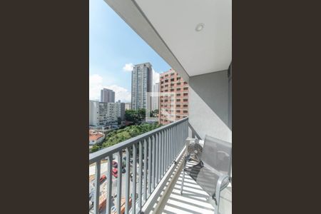 Studio para alugar com 23m², 1 quarto e sem vagaVaranda