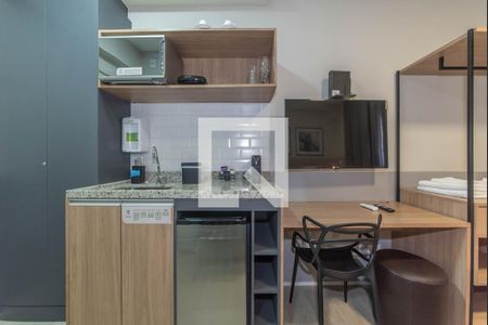 Studio para alugar com 23m², 1 quarto e sem vagaCozinha