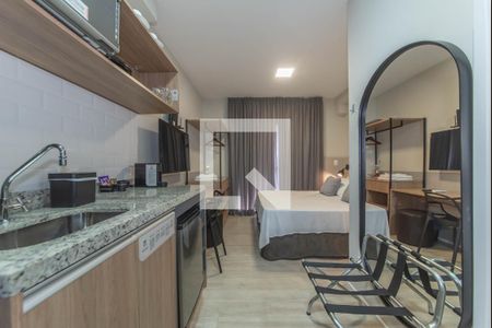 Studio para alugar com 23m², 1 quarto e sem vagaCozinha