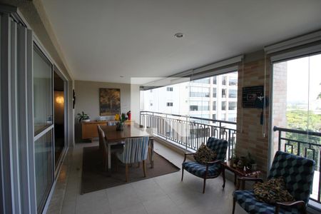 Varanda da Sala de Apartamento com 3 quartos, 132m² Jurubatuba