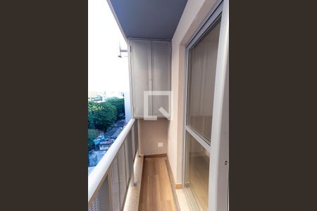 Apartamento à venda com 57m², 1 quarto e sem vagaVaranda