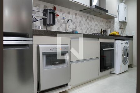 Cozinha de apartamento à venda com 3 quartos, 73m² em Osvaldo Cruz, São Caetano do Sul