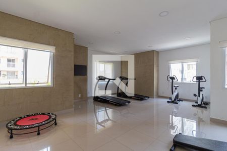 Apartamento para alugar com 49m², 2 quartos e 1 vaga Apartamento para alugar com 49m², 2 quartos e 1 vagaÁrea comum - Academia