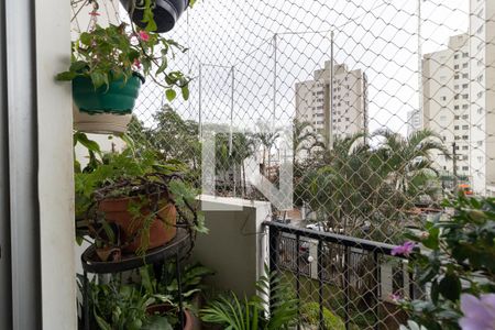 Varanda da Sala de apartamento à venda com 3 quartos, 92m² em Vila Gumercindo, São Paulo