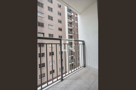 Varanda  de apartamento à venda com 1 quarto, 28m² em Jardim Caravelas, São Paulo